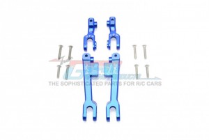 GPM UDR312FR ALUMINUM FRONT & REAR SWAY BAR TRAXXAS 1/7 UNLIMITED DESERT RACER - Blue - UDR312FR-B