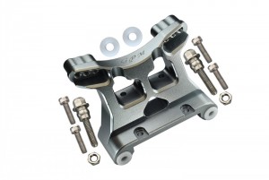 GPM SB028 ALUMINUM FRONT DAMPER MOUNT LOS254039 LOSI 1/6 SUPER BAJA REY 4X4 - Gun silver - SB028-GS