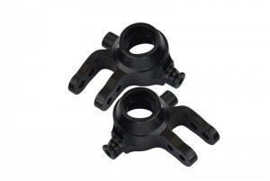 GPM SLA021 ALLOY FRONT KNUCKLE ARM TRAXXAS SLASH 4X4 & LOW-CG 68086-2 - Black - SLA021-BK