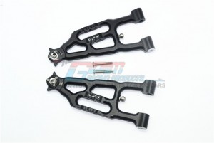 GPM SB055 ALUMINUM FRONT LOWER SUSPENSION ARM TEAM LOSI 1/6 SUPER BAJA REY 4X4 - Black - SB055-BK
