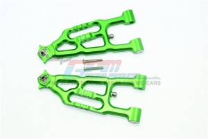 GPM SB055 ALUMINUM FRONT LOWER SUSPENSION ARM TEAM LOSI 1/6 SUPER BAJA REY 4X4 - Green - SB055-G