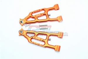 GPM SB055 ALUMINUM FRONT LOWER SUSPENSION ARM TEAM LOSI 1/6 SUPER BAJA REY 4X4 - Orange - SB055-OR