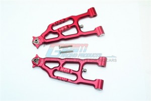 GPM SB055 ALUMINUM FRONT LOWER SUSPENSION ARM TEAM LOSI 1/6 SUPER BAJA REY 4X4 - Red - SB055-R