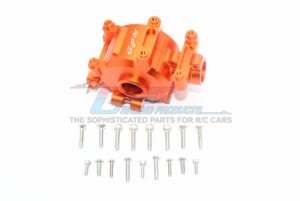 GPM SB012 ALUMINUM FRONT GEAR BOX TEAM LOSI-1/6 SUPER BAJA REY 4X4 - Orange - SB012-OR