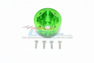 GPM ER2011 ALUMINUM DIFF CASE FOR FRONT / REAR / CENTER TRAXXAS 1/10 E-REVO MONSTER VXL 86086-4 - Green - ER2011-GS