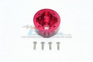 GPM ER2011 ALUMINUM DIFF CASE FOR FRONT / REAR / CENTER TRAXXAS 1/10 E-REVO MONSTER VXL 86086-4 - Red - ER2011-S