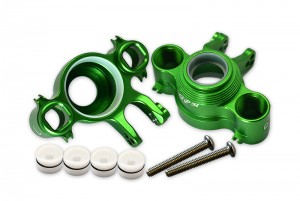 GPM ER2021 ALUMINUM FRONT/REAR KNUCKLE ARMS TRAXXAS 1/10 E-REVO VXL MONSTER 86086-4 - Green - ER2021-G