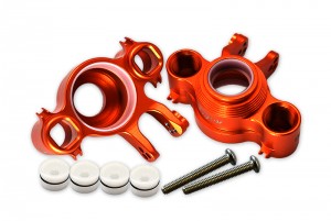 GPM ER2021 ALUMINUM FRONT/REAR KNUCKLE ARMS TRAXXAS 1/10 E-REVO VXL MONSTER 86086-4 - Orange - ER2021-OR