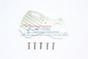 GPM ER2018A ALUMINUM MOTOR PLATE WITH HEAT SINK FINS TRAXXAS-1/10 E-REVO VXL 86086-4 MONSTER - ER2018A-S