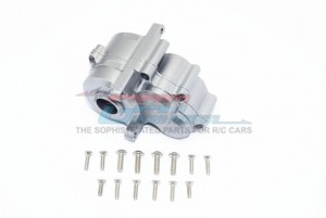 GPM ER2038 ALUMINUM CENTER GEARBOX TRAXXAS-1/10 E-REVO VXL 86086-4 - Gun silver - ER2038-GS