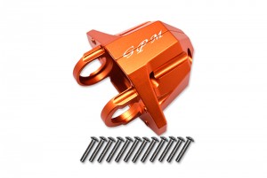 GPM UDR013A ALUMINUM REAR AXLE CASE CARRIER 8541 TRAXXAS 1/7 UNLIMITED DESERT RACER - UDR013A-OR