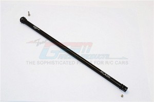 GPM SLA025LCG ALUMINIUM MAIN SHAFT WITH HARD STEEL ENDS TRAXXAS SLASH 4X4 & LOW-CG 68086-2 - SLA025LCG-BK