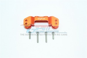 GPM RK008F ALUMINUM FRONT UPPER MOUNT FOR UPPER ARM LINKS LOSI 1/10 ROCK REY LOS03009T1/T2 - orange - RK008F-OR