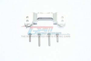 GPM RK008F ALUMINUM FRONT UPPER MOUNT FOR UPPER ARM LINKS LOSI 1/10 ROCK REY LOS03009T1/T2 - silver - RK008F-S