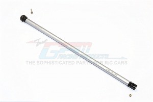GPM SLA025LCG ALUMINIUM MAIN SHAFT WITH HARD STEEL ENDS TRAXXAS SLASH 4X4 & LOW-CG 68086-2 - Gun silver - SLA025LCG-GS