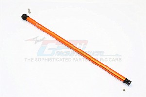 GPM SLA025LCG ALUMINIUM MAIN SHAFT WITH HARD STEEL ENDS TRAXXAS SLASH 4X4 & LOW-CG 68086-2 - Orange - SLA025LCG-OR