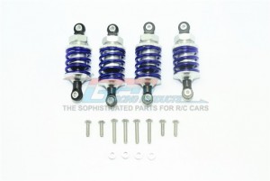 GPM GT5053FR ALUMINUM FRONT (53MM) REAR (50MM) OIL FILLED DAMPERS TRAXXAS 1/10 4WD FORD GT4-TEC 2.0 - GT5053FR-S-P-BEBK