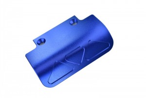 GPM RUS003F ALLOY FRONT BUMPER TRAXXAS RUSTLER VXL - Blue - RUS003F-B