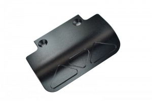 GPM RUS003F ALLOY FRONT BUMPER TRAXXAS RUSTLER VXL - RUS003F-BK