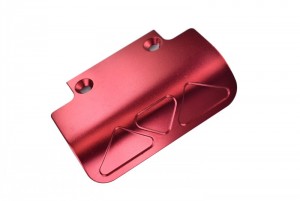 GPM RUS003F ALLOY FRONT BUMPER TRAXXAS RUSTLER VXL - Red - RUS003F-R