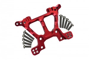 GPM SLA028 ALLOY FRONT SHOCK TOWER TRAXXAS SLASH 4X4 & LOW-CG 68086-2 - Red - SLA028-R
