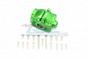 GPM RUS4012 ALUMINUM FRONT GEAR BOX TRAXXAS 1/10 RUSTLER 4X4 VXL 67076-4 - Green - RUS4012-G