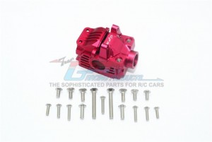 GPM RUS4012 ALUMINUM FRONT GEAR BOX TRAXXAS 1/10 RUSTLER 4X4 VXL 67076-4 - Red - RUS4012-R
