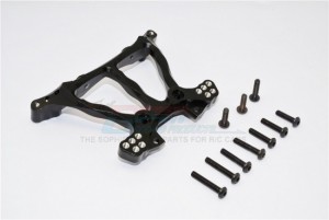GPM SLA030 ALLOY REAR SHOCK TOWER TRAXXAS SLASH 4X4 & LOW-CG 68086-2 - Black - SLA030-BK