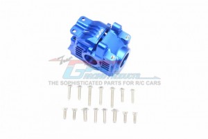 GPM RUS4013 ALUMINUM REAR GEAR BOX TRAXXAS 1/10 RUSTLER 4X4 VXL 67076-4 - Blue - RUS4013-B