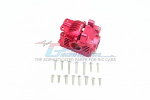 GPM RUS4013 ALUMINUM REAR GEAR BOX TRAXXAS 1/10 RUSTLER 4X4 VXL 67076-4 - Red - RUS4013-R