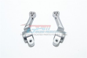 GPM RUS4022 ALUMINUM REAR KNUCKLE ARM TRAXXAS 1/10 RUSTLER 4X4 VXL 67076 - Gun silver - RUS4022-GS