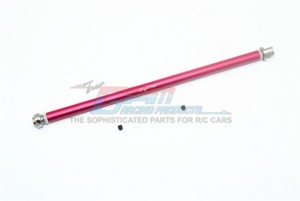 GPM RUS4025S STAINLESS STEEL W/ ALUMINUM CENTER DRIVE SHAFT TRAXXAS 1/10 RUSTLER 4X4 VXL 67076-4 - RUS4025S-R