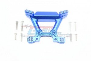 GPM RUS4028 ALUMINUM FRONT SHOCK TOWER TRAXXAS 1/10 RUSTLER 4X4 VXL 67076-4 - Blue - RUS4028-B