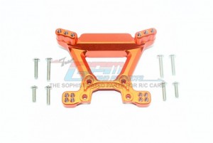 GPM RUS4028 ALUMINUM FRONT SHOCK TOWER TRAXXAS 1/10 RUSTLER 4X4 VXL 67076-4 - Orange - RUS4028-OR