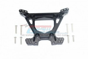 GPM RUS4030 ALUMINUM FRONT SHOCK TOWER TRAXXAS 1/10 RUSTLER 4X4 VXL 67076-4 - Black - RUS4030-BK