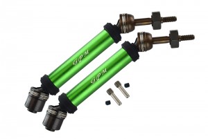 GPM SRUS41277RH HARDEN STEEL #45 REAR AXLE W. ALLOY BODY TRAXXAS 1/10 RUSTLER 4X4 VXL 67076-4 - GREEN - SRUS41277RH-G