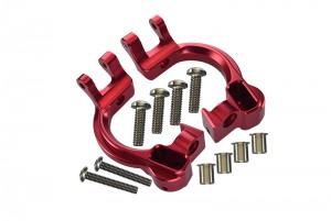 GPM MAG019 ALUMINUM FRONT C HUBS ARRMA 1/10 GRANITE 4X4 MEGA MOSTER TRUCK - RED - MAG019-S