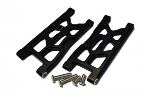 GPM MAG056 ALUMINUM REAR LOWER ARMS ARRMA 1/10 GRANITE 4X4 MEGA MOSTER TRUCK - BLACK - MAG056-BK