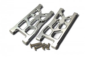GPM MAG056 ALUMINUM REAR LOWER ARMS ARRMA 1/10 GRANITE 4X4 MEGA MOSTER TRUCK - SILVER - MAG056-S