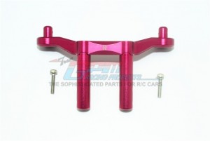GPM MAG201R ALUMINUM REAR BODY MOUNT & POST ARRMA 1/10 GRANITE 4X4 MEGA MOSTER TRUCK - RED - MAG201R-R