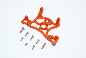 ALUMINIUM SPUR GEAR COVER MOUNT TRAXXAS SLASH 4X4 & LOW-CG 68086-2 - Orange - SLA036LCG-OR