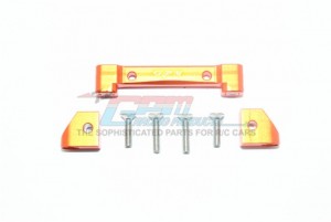 GPM GT008 ALUMINUM FRONT LOWER SUSPENSION MOUNT TRAXXAS 1/10 4WD FORD GT4 TEC 2.0 /  4-TEC 3.0 93054 - ORANGE - GT008-OR