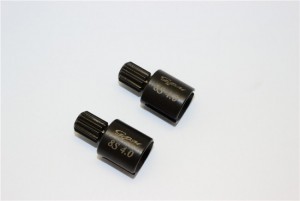 GPM STXM8039 HARDEN STEEL #45 FRONT OR REAR WHEEL JOINTS FOR 8S TRAXXAS 1/5 X-MAXX 8S MONSTER - STXM8039-BK