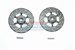 GPM GT010D+1MM ALUMINUM +1MM HEX WITH BRAKE DISK TRAXXAS 1/10 4WD FORD GT4-TEC 2.0 / 4-TEC 3.0 93054 - BLACK - GT010D+1MM-BK