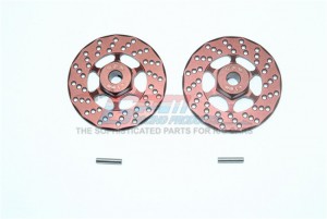GPM GT010D+1MM ALUMINUM +1MM HEX WITH BRAKE DISK TRAXXAS 1/10 4WD FORD GT4-TEC 2.0 / 4-TEC 3.0 93054 - BROWN - GT010D+1MM-BR