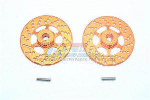 GPM GT010D+1MM ALUMINUM +1MM HEX WITH BRAKE DISK TRAXXAS 1/10 4WD FORD GT4-TEC 2.0 / 4-TEC 3.0 93054 - ORANGE - GT010D+1MM-OR