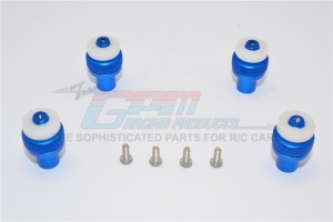 ALUMINIUM FRONT+REAR MAGNET BODY MOUNT (OD15MM MAGNET)  TRAXXAS SLASH 4X4 & LOW-CG 68086-2 - Blue - SLA201FRLCG-B