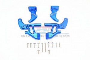 GPM ER2040RAB ALUMINUM REAR WING MOUNT FULL SET 1/10 ELECTRIC 4WD E-REVO VXL BRUSHLESS 86086 - ER2040RAB-B