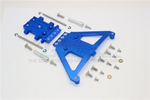ALUMINIUM FRONT GEAR BOX PROTECTOR  TRAXXAS SLASH 4X4 & LOW-CG 68086-2 - SLA330LCG-B