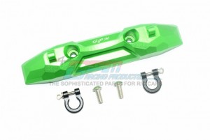 GPM ER2330R ALUMINUM REAR BUMPER WITH D-RINGS 1/10 ELECTRIC TRAXXAS 4WD E-REVO VXL BRUSHLESS 86086 - GREEN - ER2330R-G
